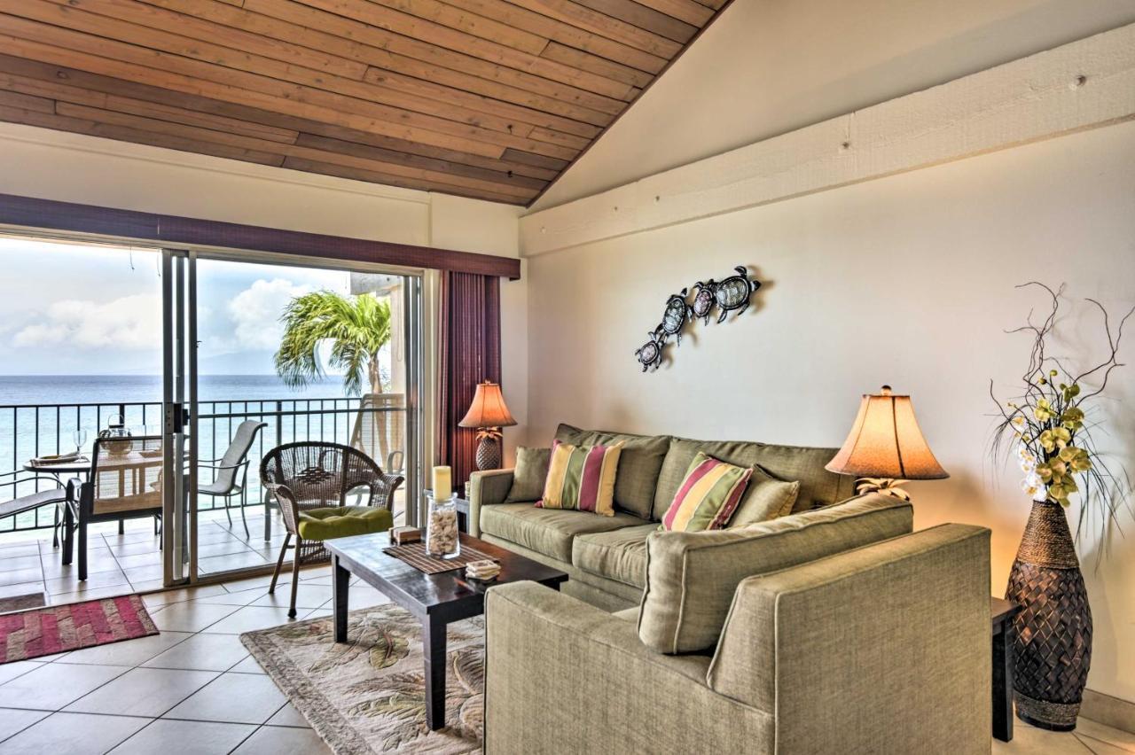 Beachfront Lahaina Condo - Featured On Hgtv! Kahana Exterior photo