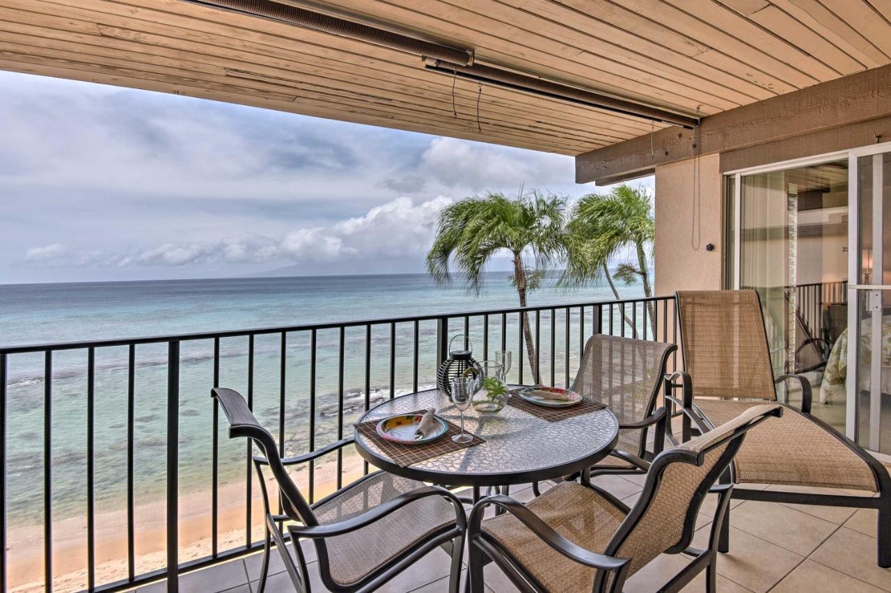 Beachfront Lahaina Condo - Featured On Hgtv! Kahana Exterior photo